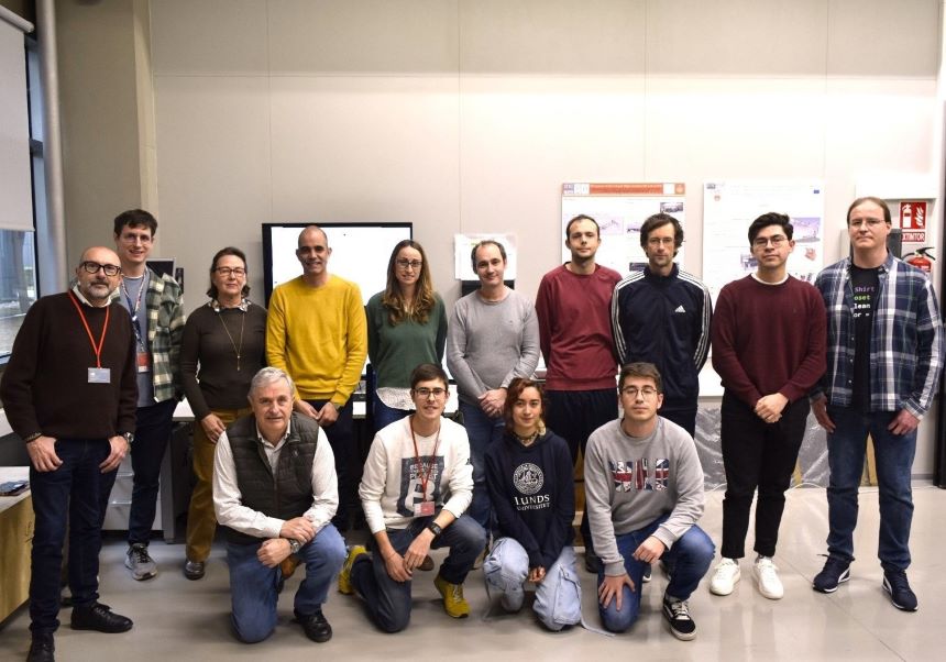 L'equip de l'IFIC que treballa en el projecte